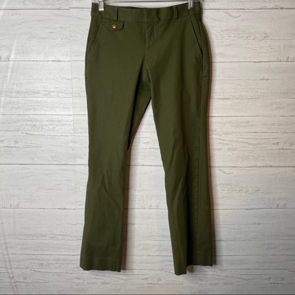 Banana republic Logan olive green slacks